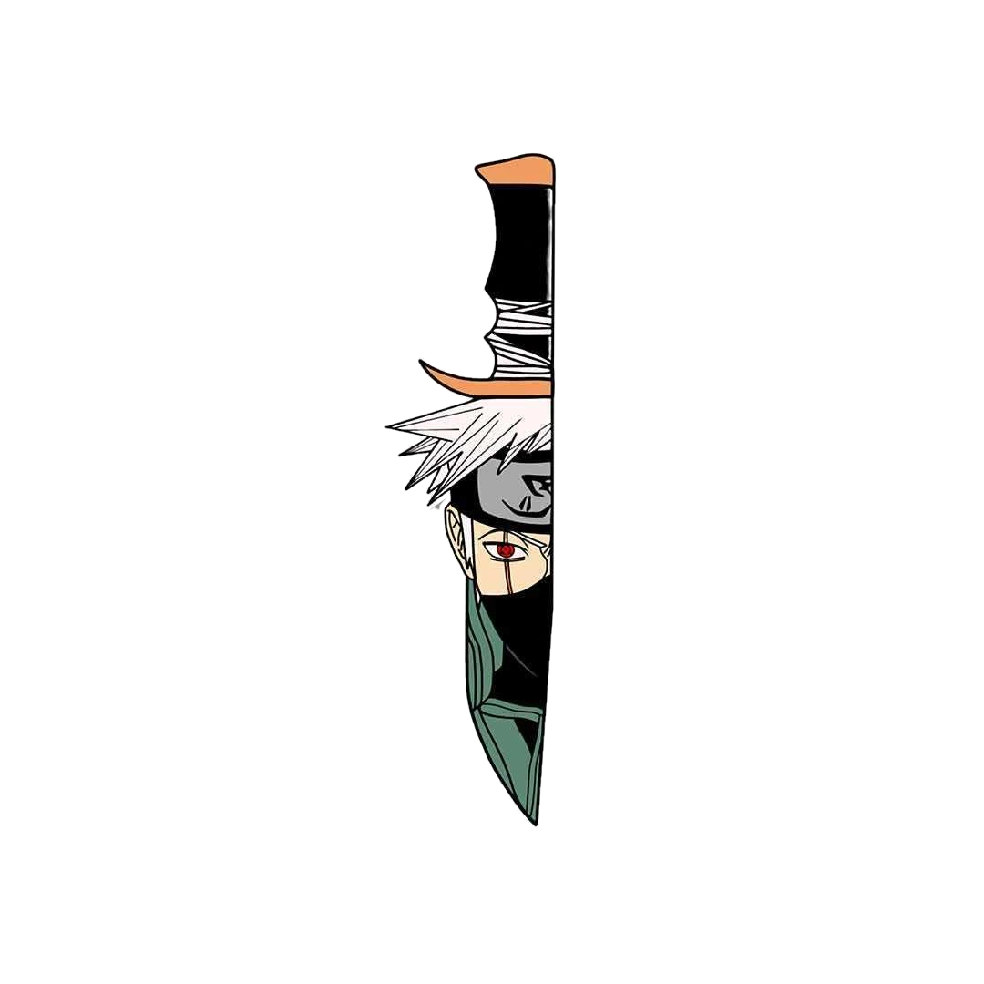 Kakashi in blade Sticker
